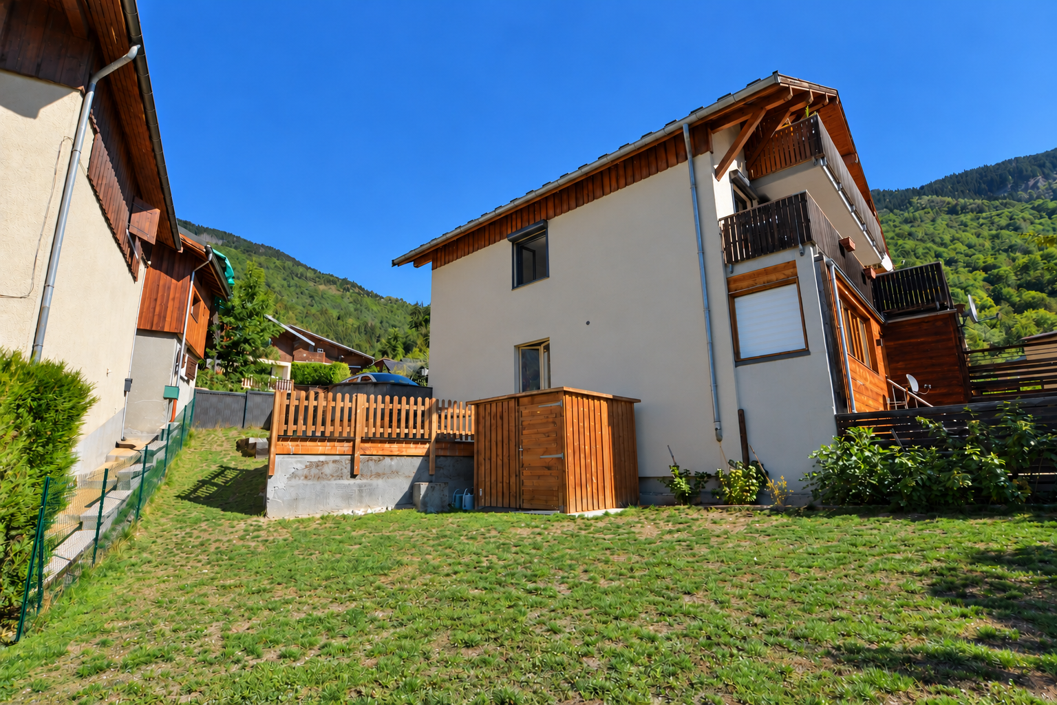 A vendre - Bel appartement T4 avec jardin - Bozel